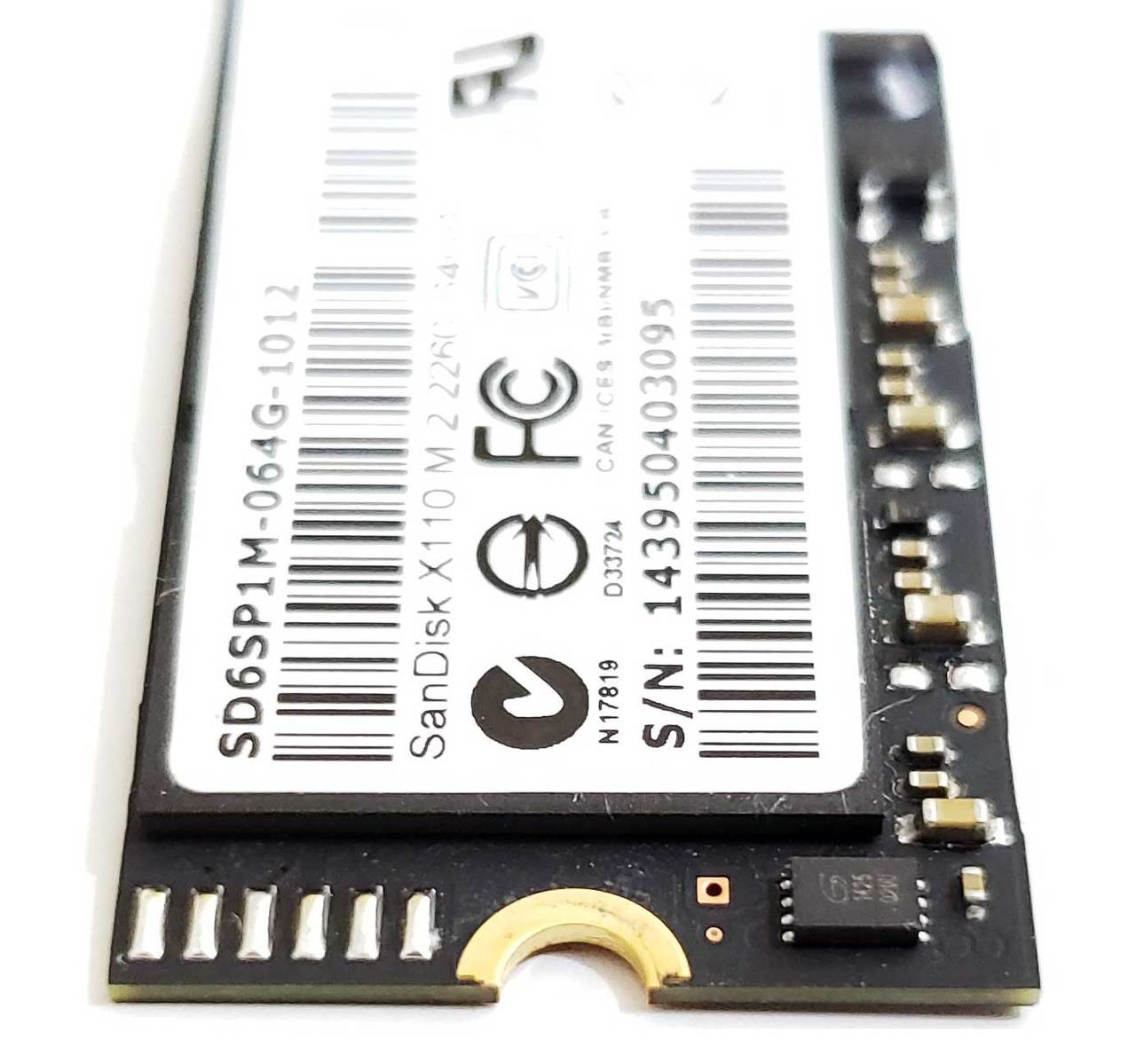 Sandisk SD6SP1M-064G-1012 - 64GB M.2 NGFF 2260 60mm Solid State