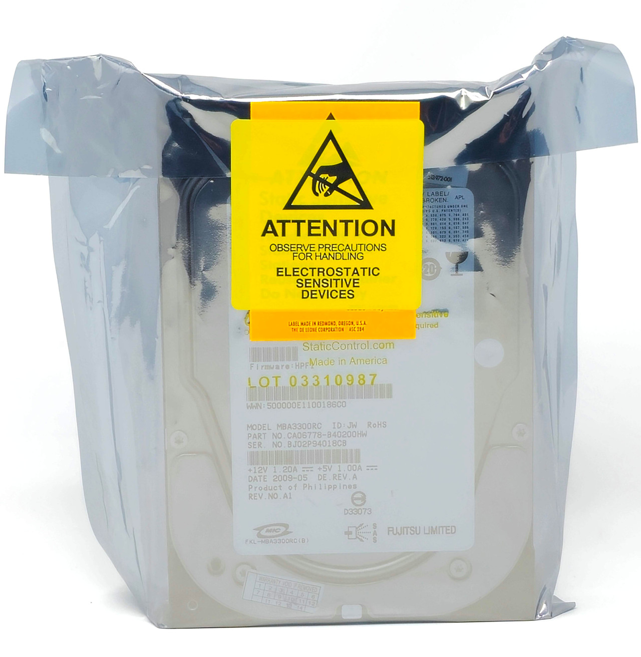 HP 413642-001 - 300GB 15K RPM SAS 3.5