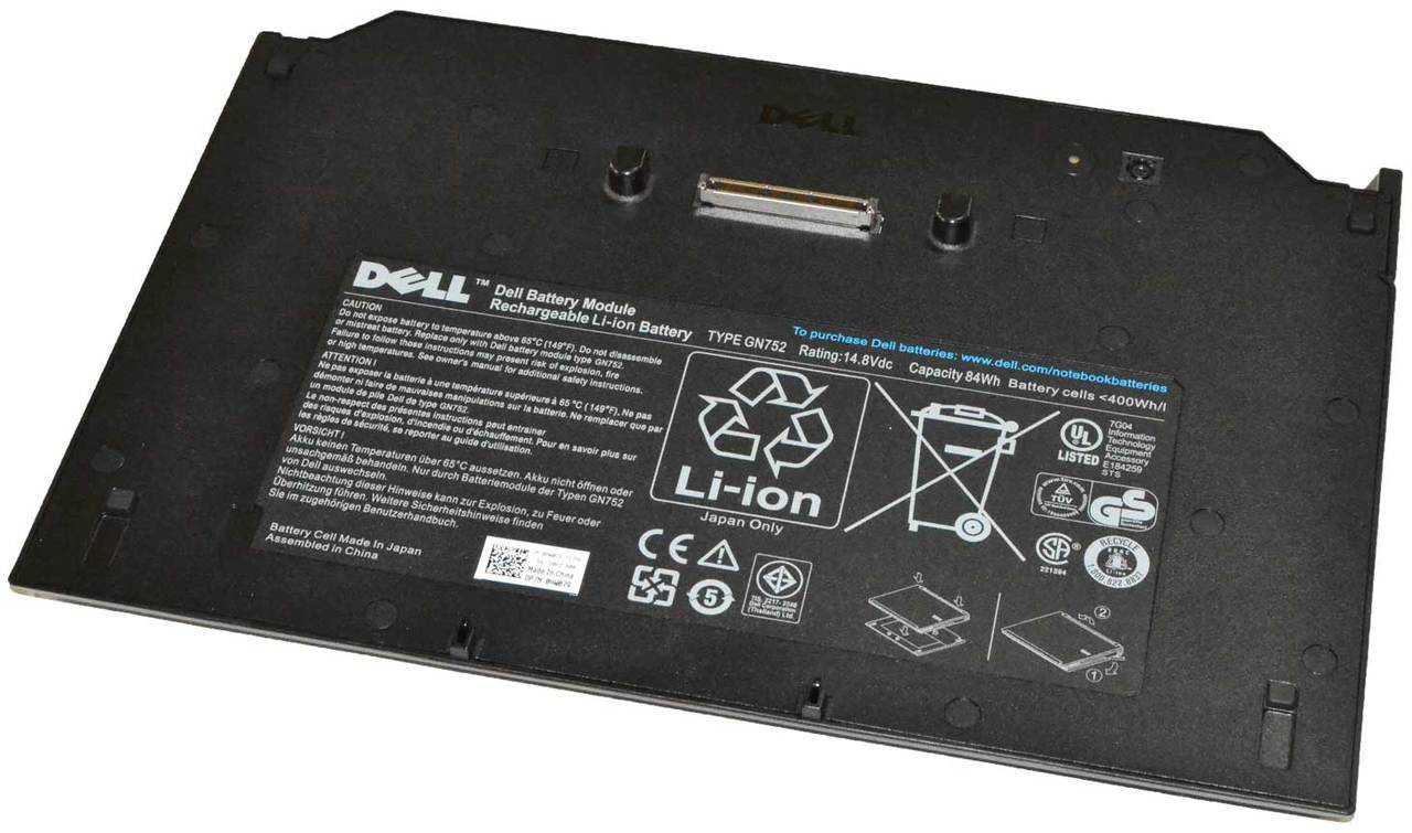 GN752 - 84Whr Battery Slice for Latitude E6400 E6500 - CPU Medics