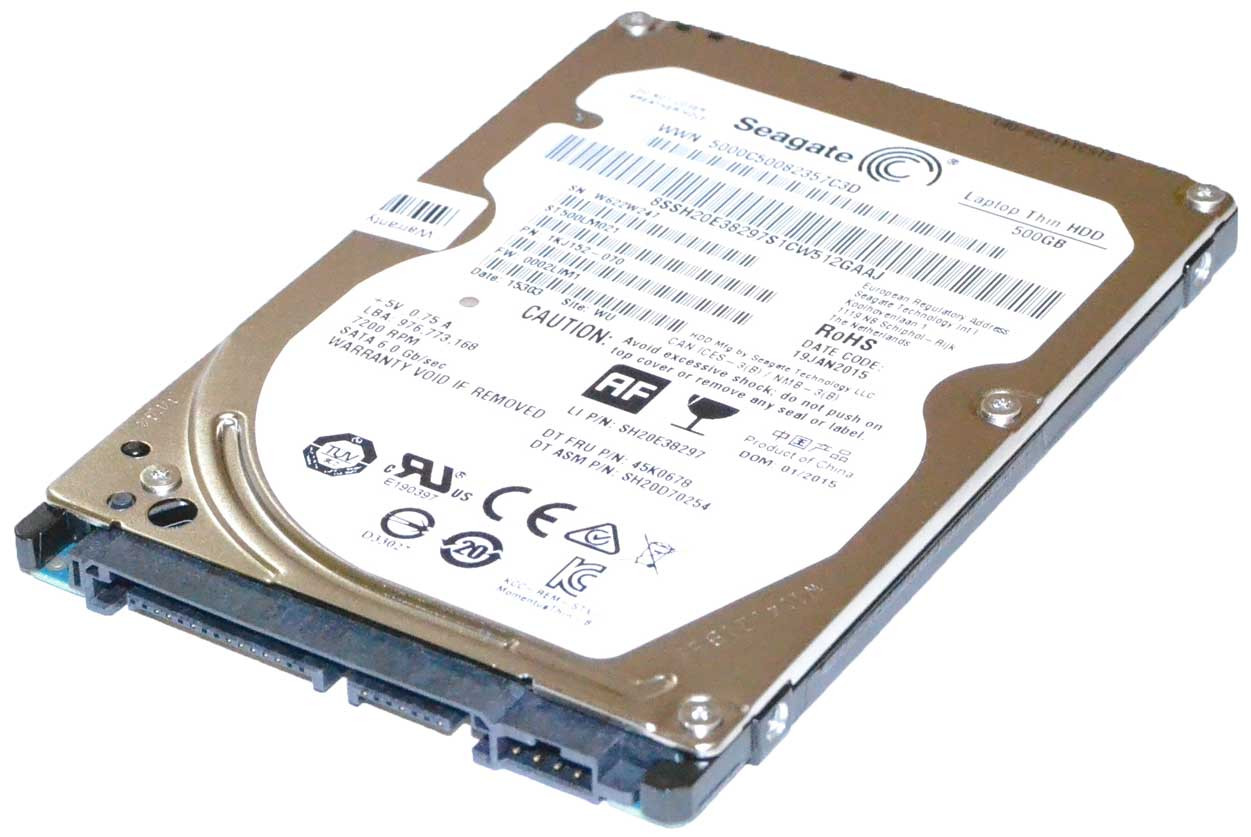 Seagate ST250LT012 - 250GB 5.4K RPM SATA 7mm 2.5