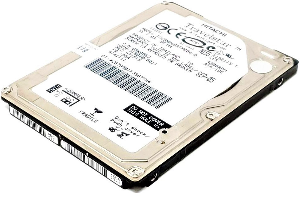 Hitachi 250GB C4K60 HTC426060G8CE00 60ギガバイト ハードドライブ 60GB-4200-IDE-2.5-HITACHI-