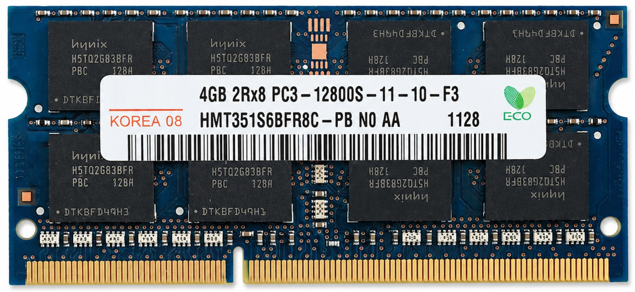 HMT351S6CFR8C-PB - 4GB (1x4GB) 1600Mhz PC3-12800S DDR3-1600 204
