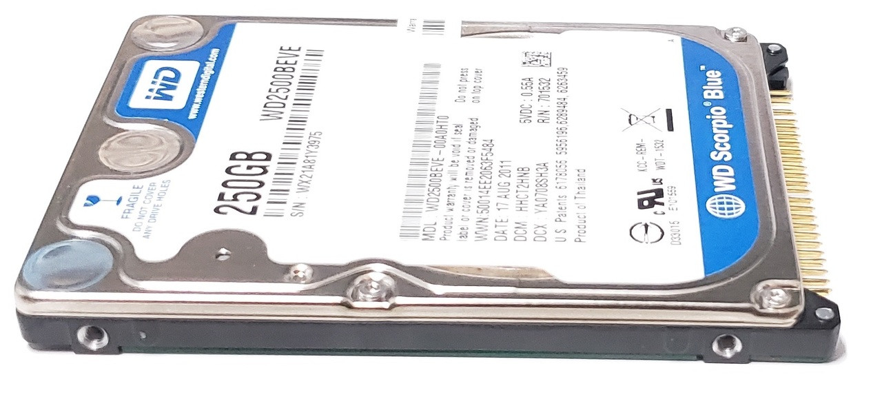 【中古】WESTERNDIGITAL WD2.5HDD WD2500BEVT (250GB 5400rpm S-ATA) WD Blue 20190218_104056__22970.