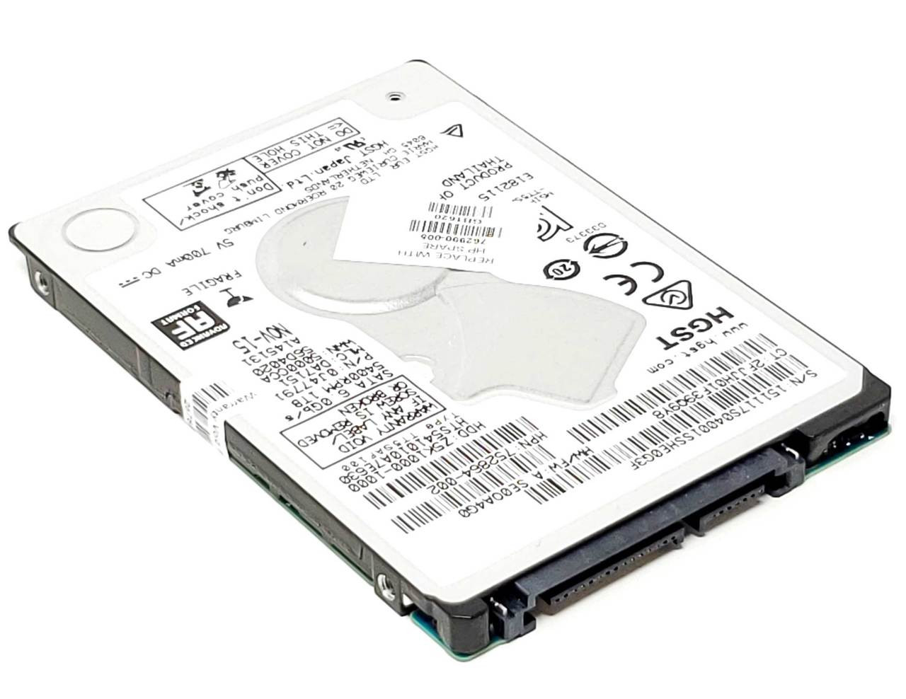 HP 762888-858 - ASSY HDD SATA 1TB 5400RPM RAW 7MM