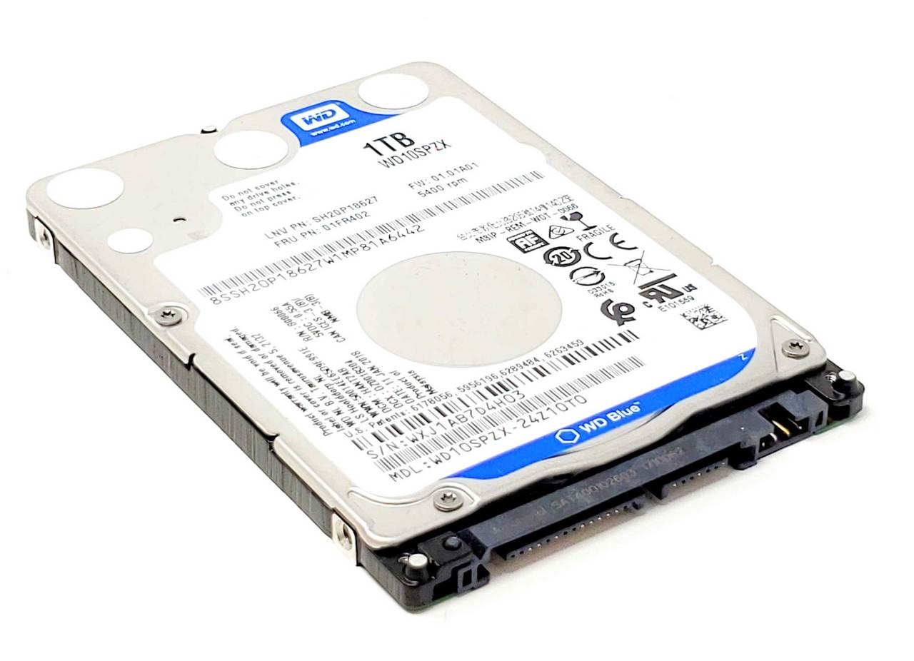 Western Digital WD10SPZX-08Z10T0 - 1TB 5.4K RPM SATA 7mm 2.5