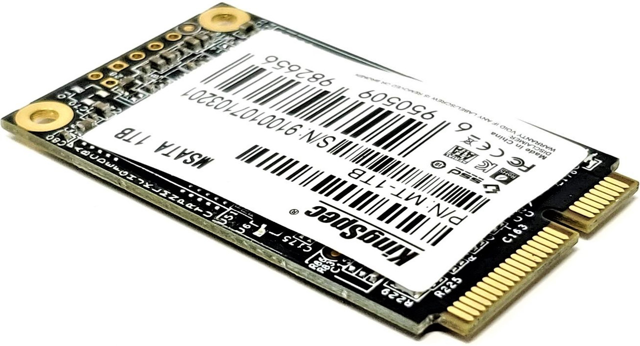 KingSpec MT-1TB - 1TB 6Gb/s mSATA Mini PCI-E Solid State SSD - CPU