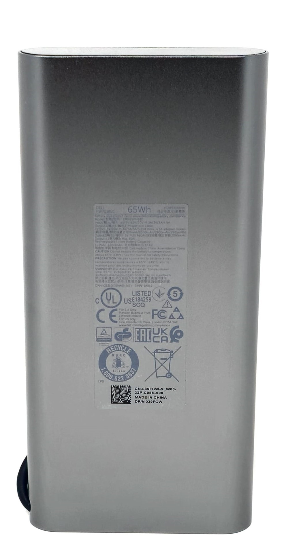 DELL　PW7018LC Amazon.com: Dell PW7018LC Notebook Power Bank Plus – USB-C