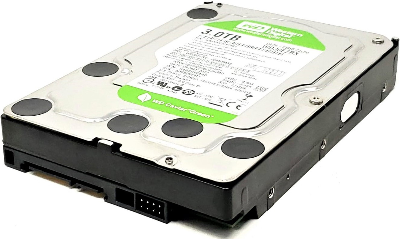 Western Digital WD30EURS-63R8UY0 - 3TB 7.2K RPM 64MB Cache 6G SATA