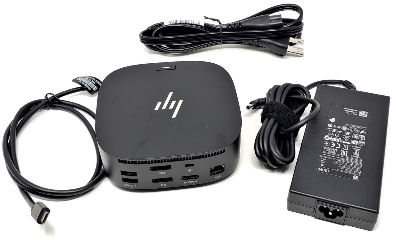 HP 5YH27AV#ABA - HP USB-C G5 Dock Docking Station Kit with 120W AC