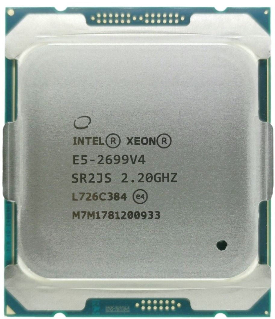 動作確認済みIntel XEON E5-2699 V4 SR2JS 2.20 Intel SR2JS - 2.20Ghz Intel Xeon E5-2699V4 22-Core 145W TDP