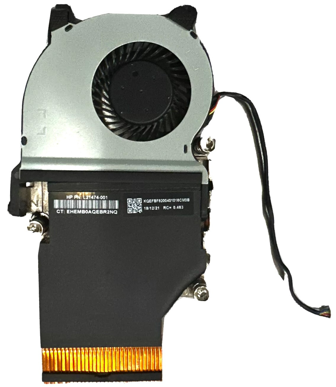 L21474-001 - CPU Cooling Fan + Thermal Heatsink Assembly for HP