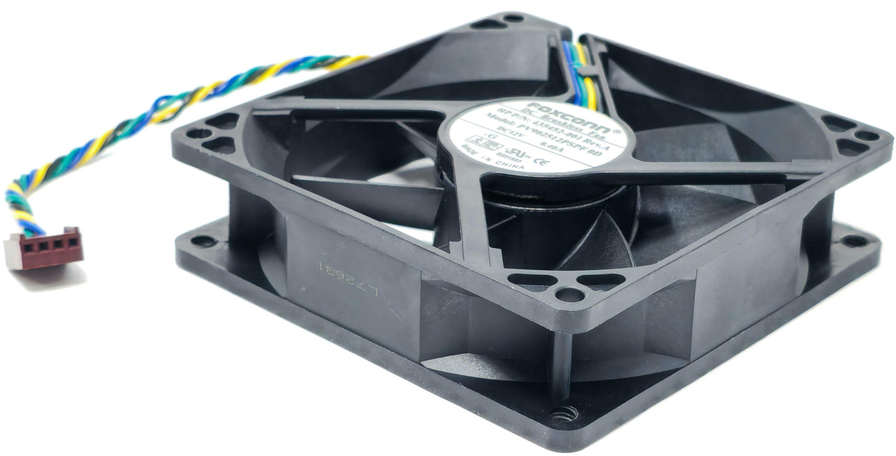 PVA092G12S - 92x92x25mm 12V DC 0.40A 4-Pin 4-Wire Case Cooling Fan