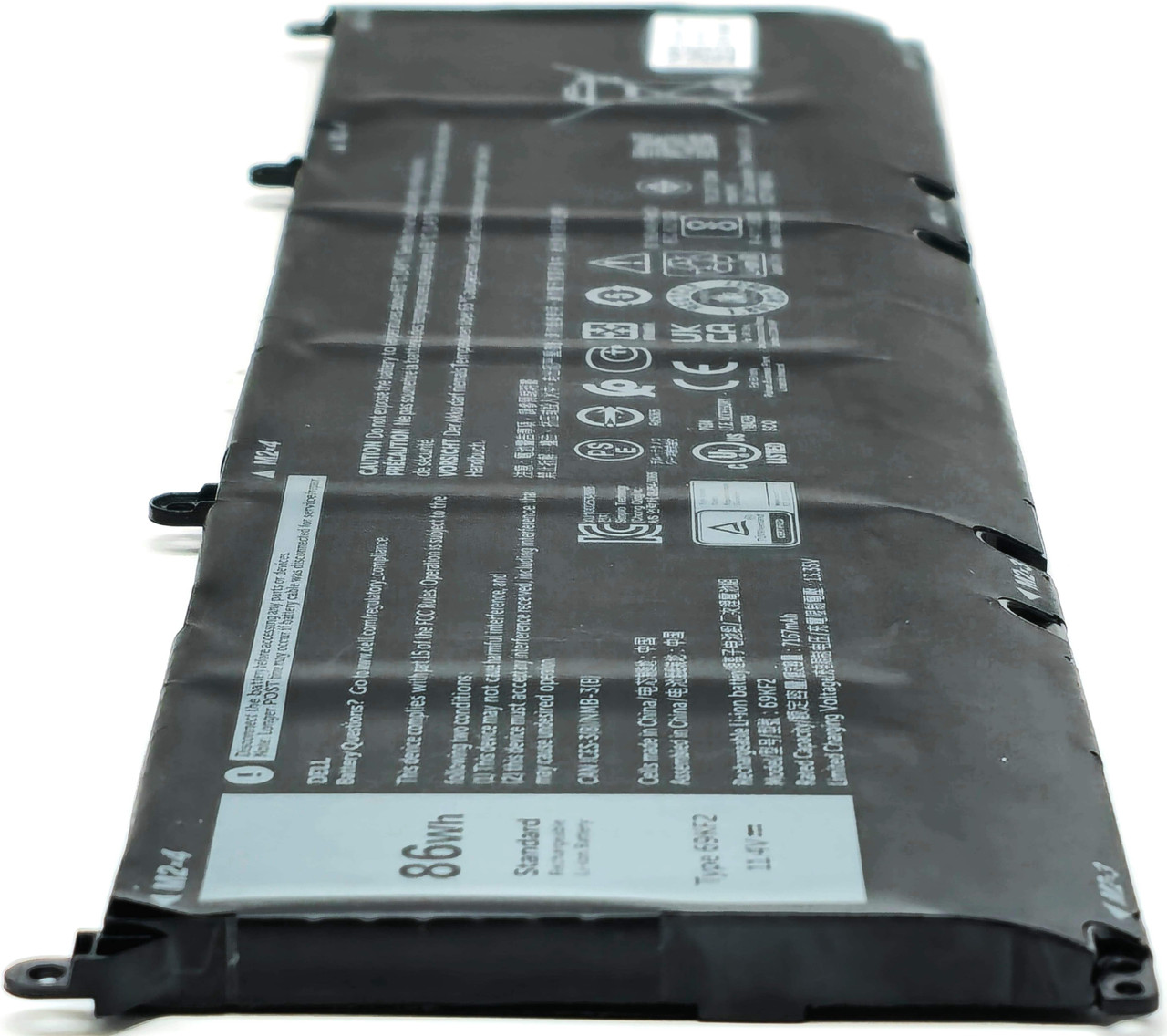 M59JH - 6-Cell 86Wh Replacement Battery for XPS 15 9500 Precision