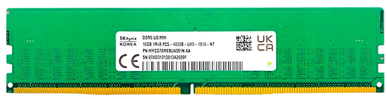 HMCG78MEBUA081N - 16GB DDR5-4800 UDIMM Desktop Memory Module - CPU