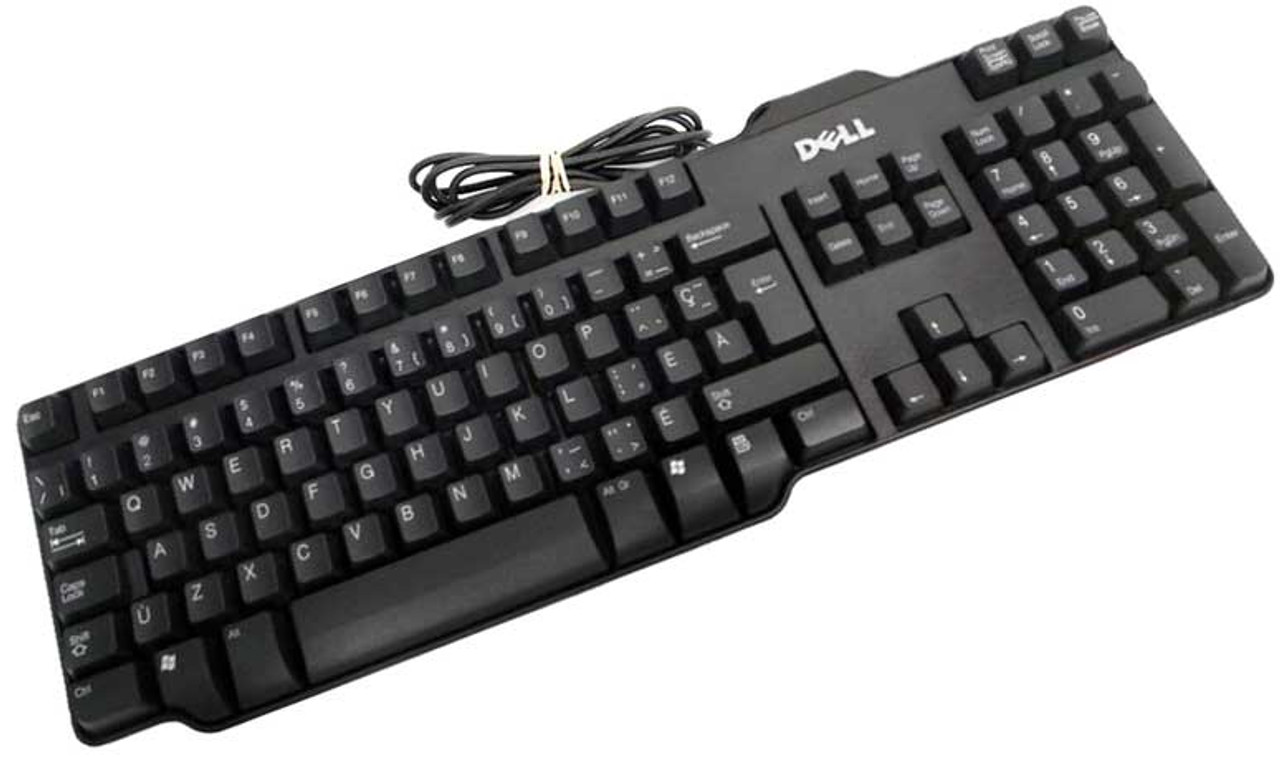 Dell Yh808 Black French Canadian Usb Wired Keyboard For Dell Desktop Computers Cpu Medics 0131