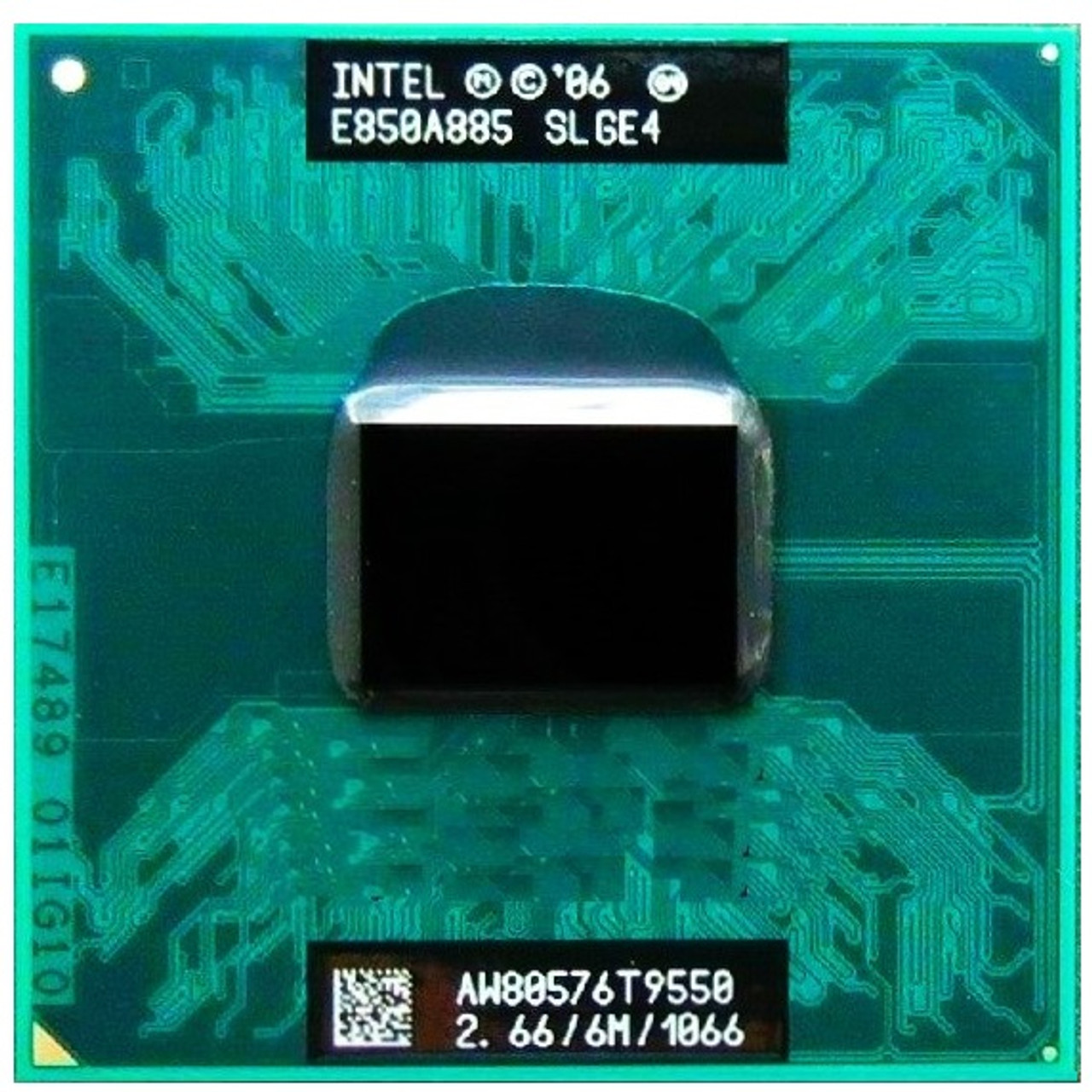 Intel SLGE4 - 2.66Ghz 1066Mhz 6MB PGA478 Intel Core 2 Duo T9550 Dual Core  CPU Processor