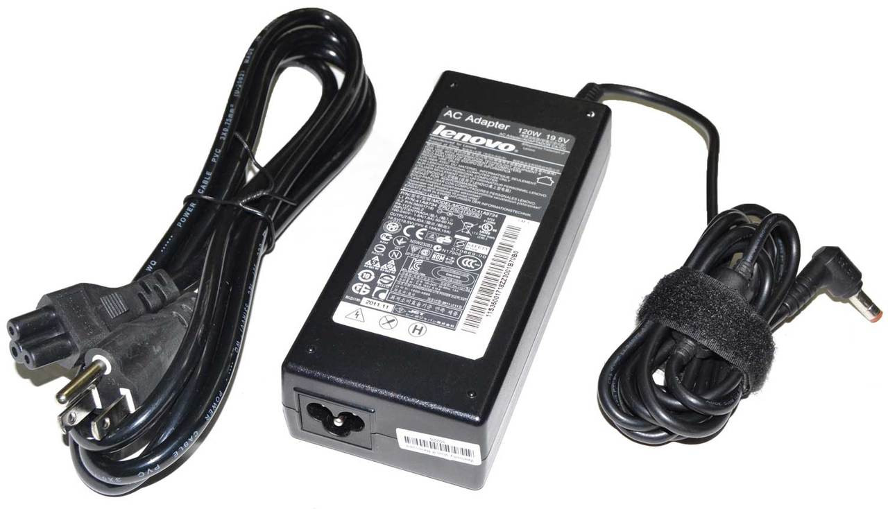 IBM / Lenovo PA-1121-04LI - 120W 19.5V 6.15A AC Adapter Includes Power  Cable - CPU Medics