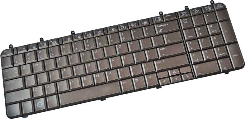 HewlettPackard (HP) PK1303X0800 Bronze Keyboard US / English CPU