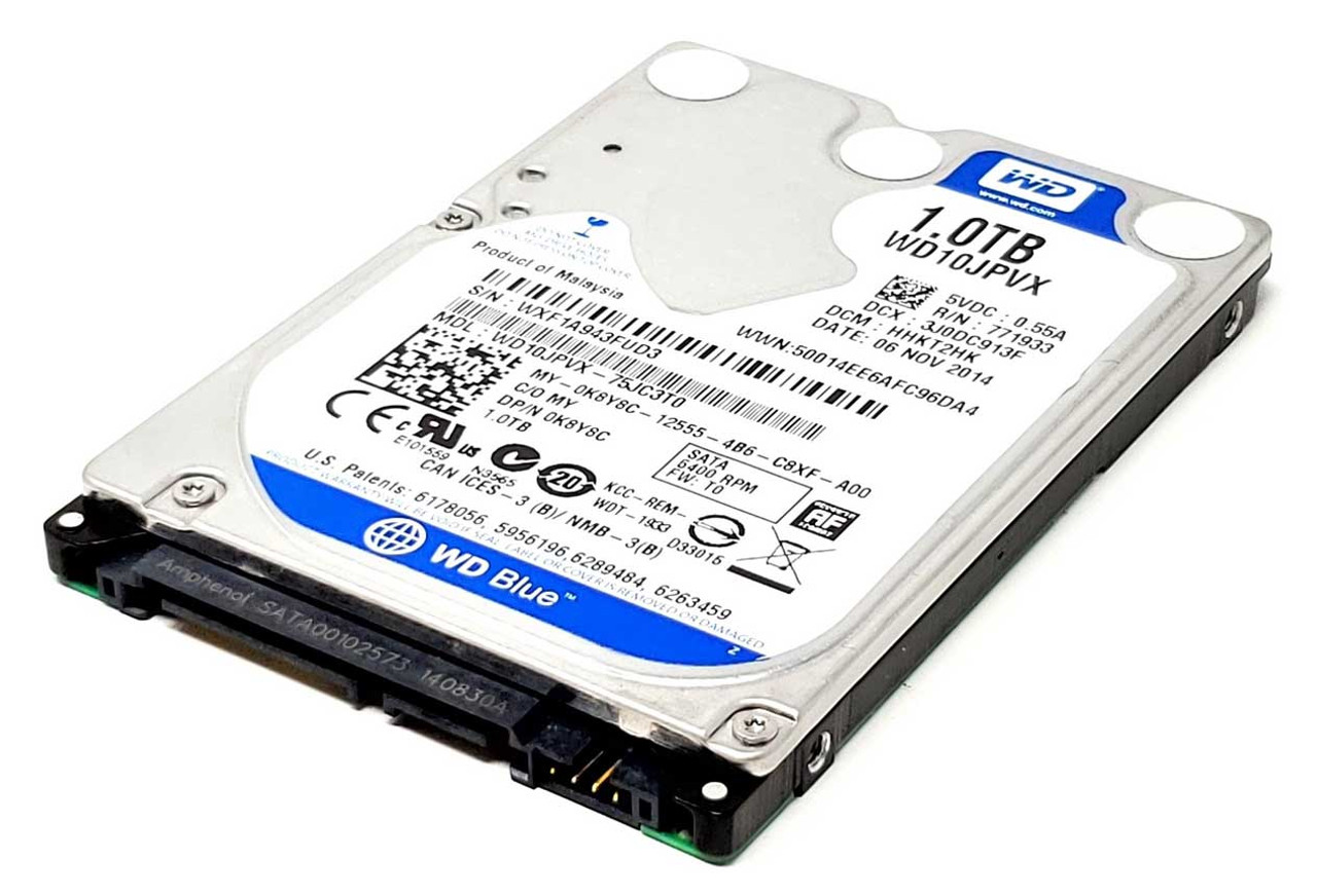 HP 778192-005 - 1TB 5.4K RPM SATA 9.5mm 2.5