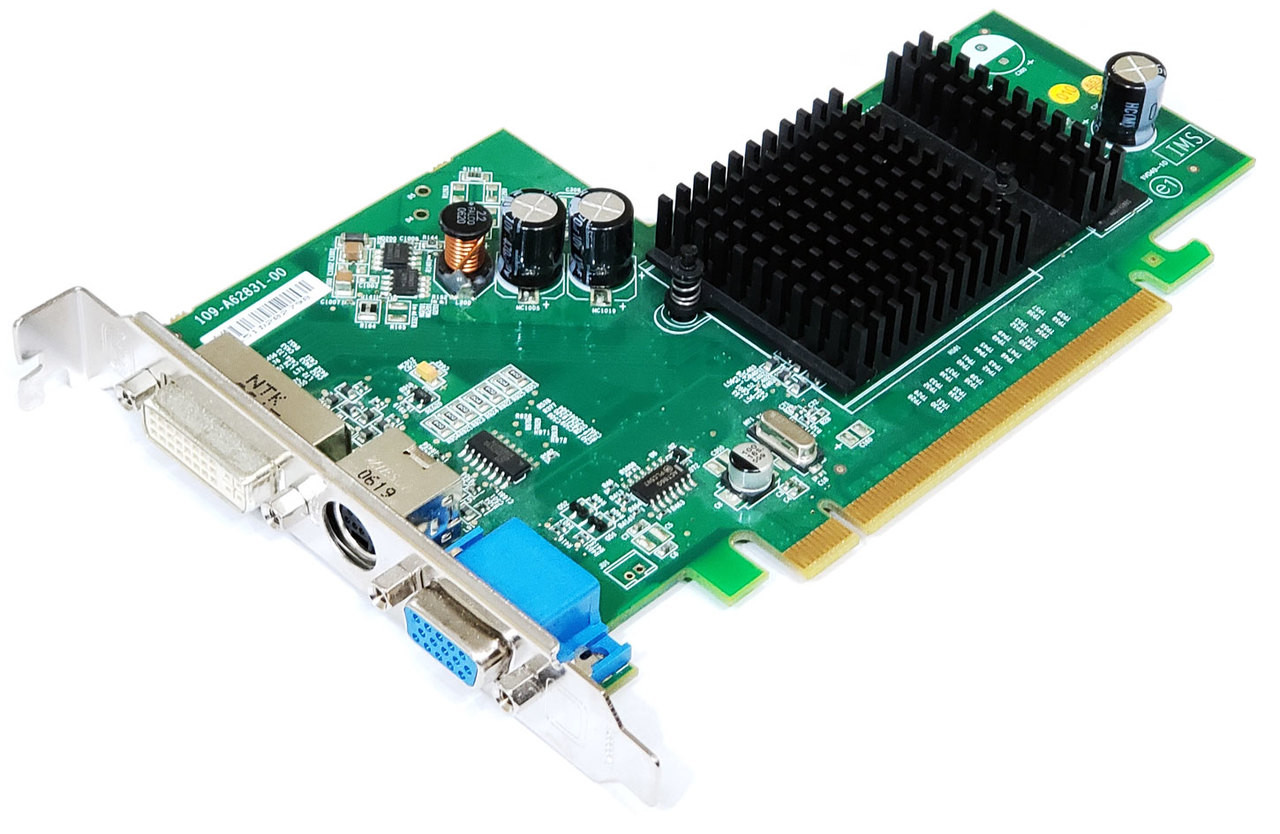 特別価格ATI Radeon X300 SE 128MB DVI VGA TV-Out PCI-E ビデオカード