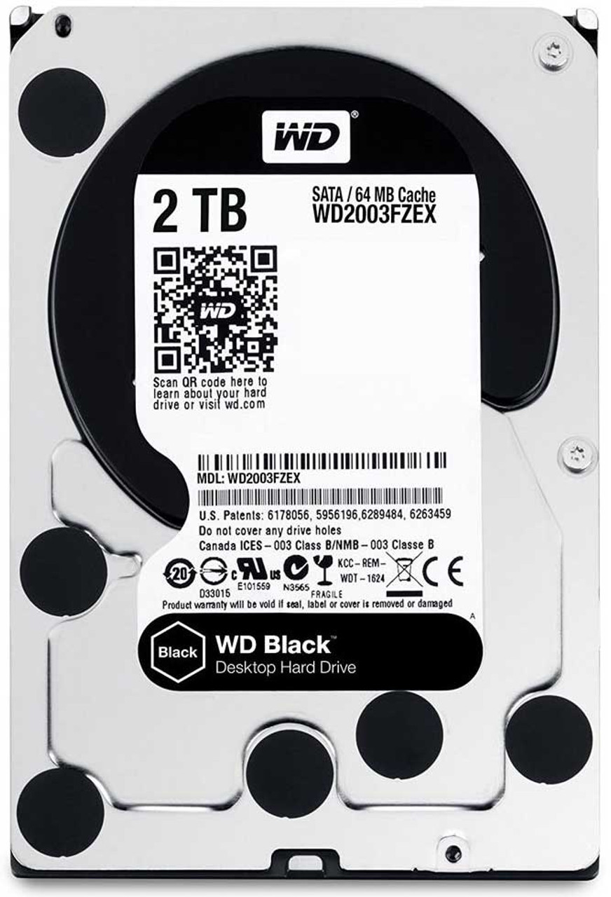 Western Digital WD2003FZEX-00Z4SA0 - 2TB 7.2K RPM 64MB Cache SATA 