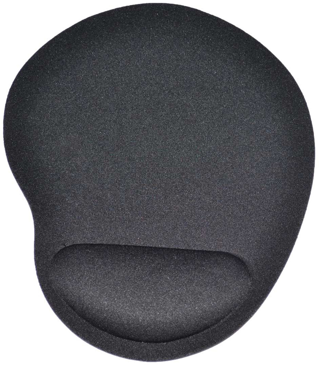 Black Comfort Wrist Rest Mouse Pad for Optical / Trackball Mouse CPU