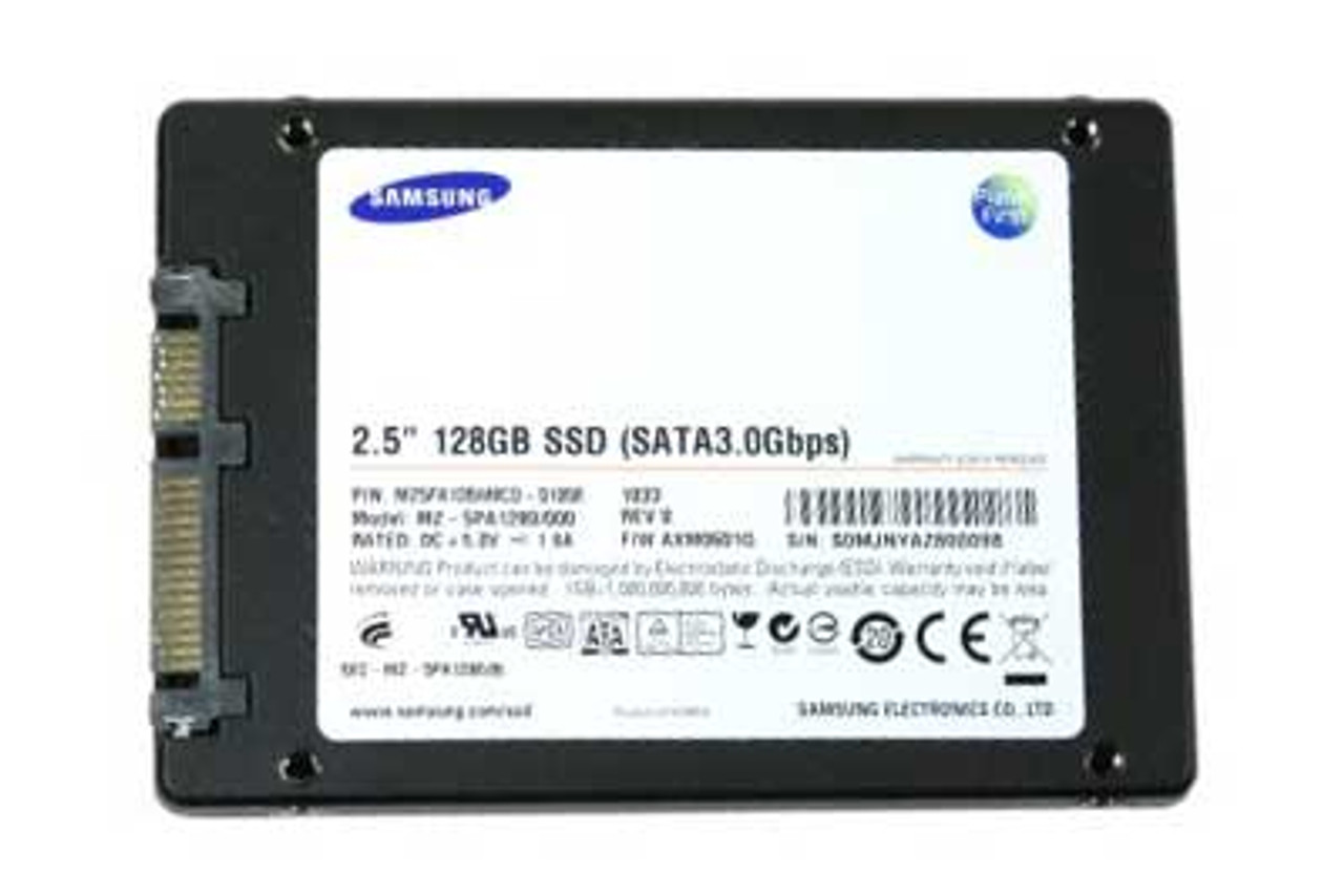 Samsung MZ7PA128HMCD-010L1 - 128GB 3/Gbps SATA MLC 2.5" Solid State SSD  Hard Disk for Laptop Computers - CPU Medics