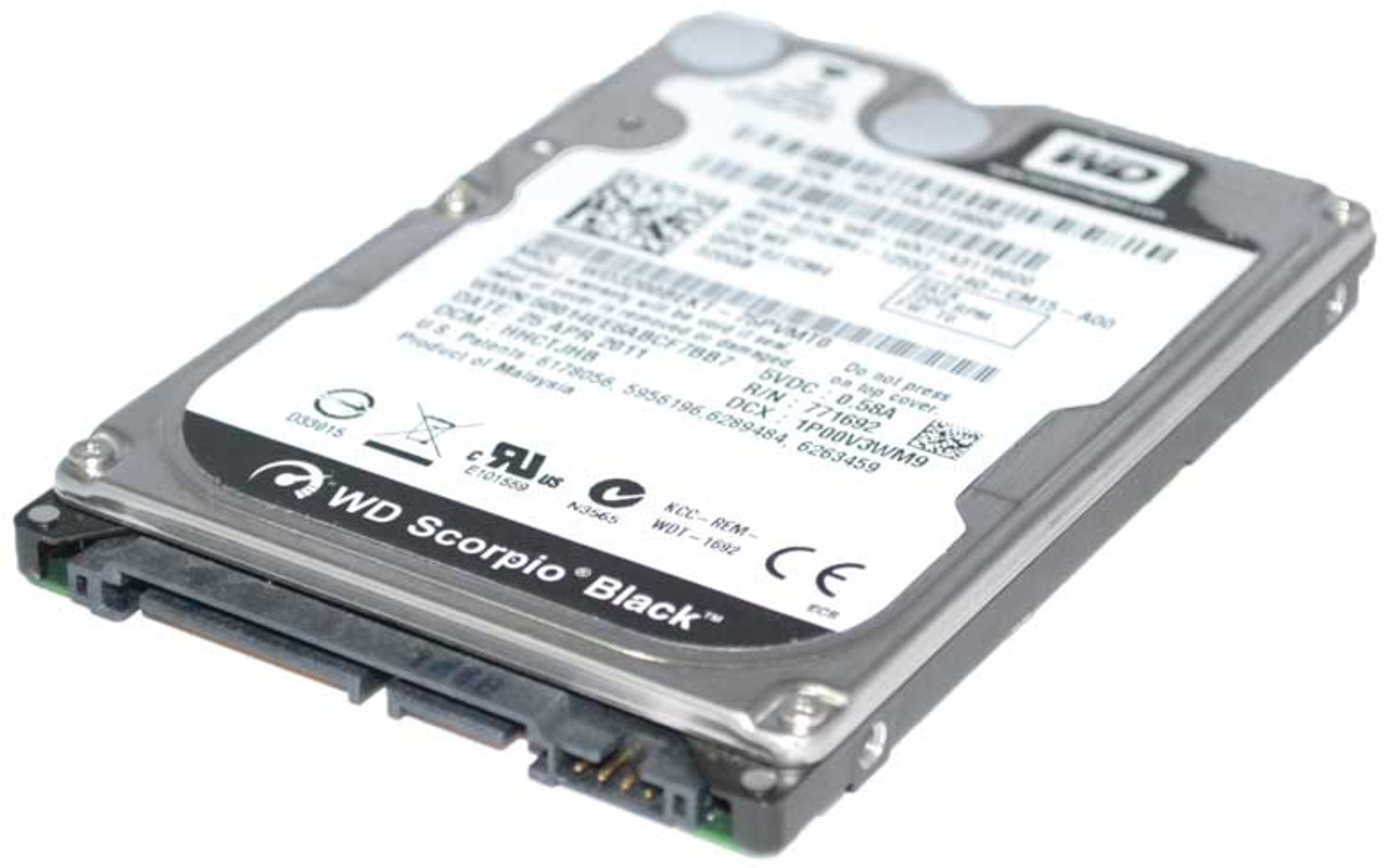 Western Digital WD7500BPKT-60PK4T0 - 750GB 7.2K RPM SATA 9.5mm 2.5 Hard  Drive