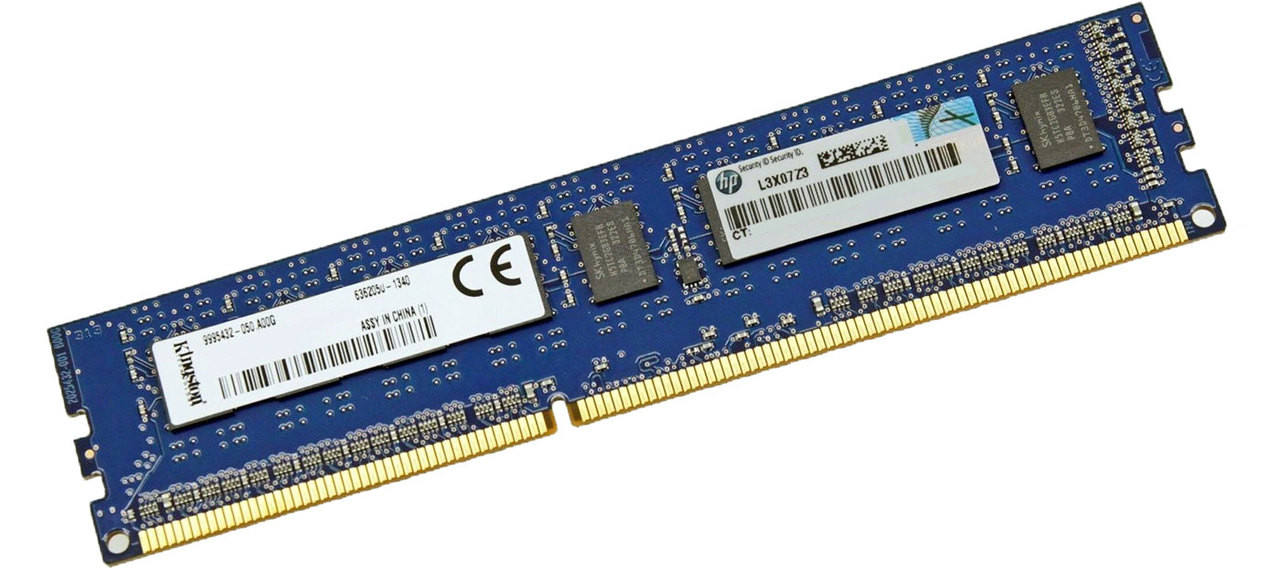 single rank x8 pc3-12800e memory