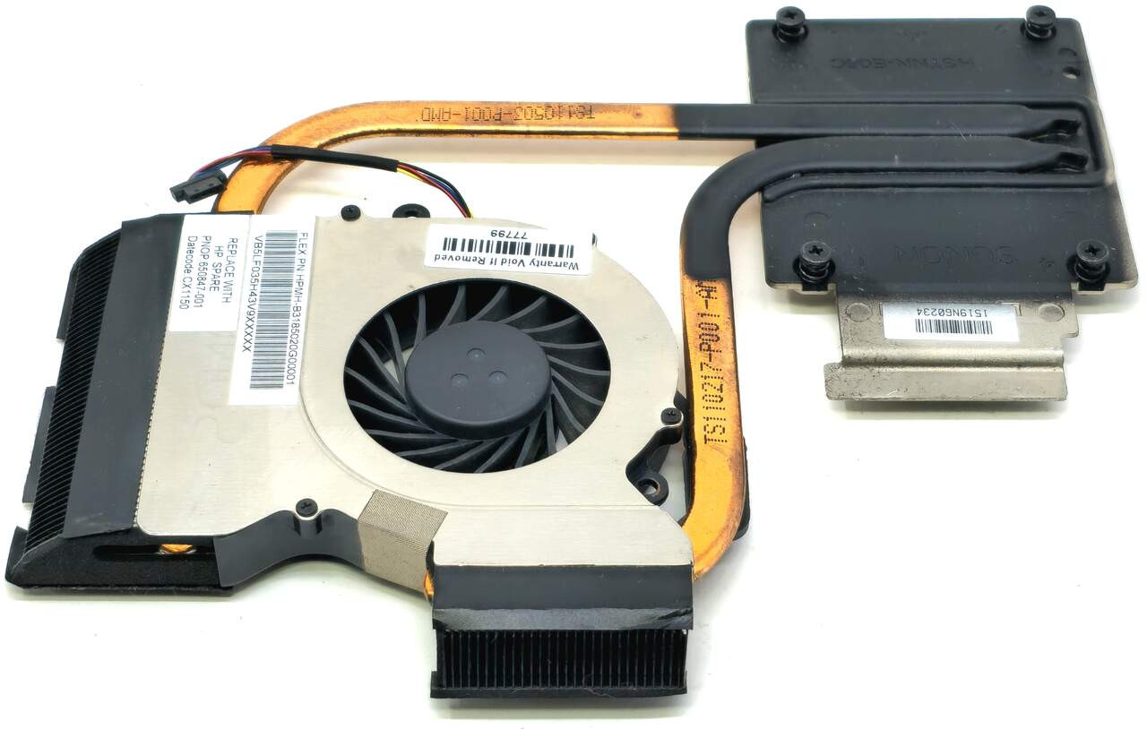 HP 665277-001 - CPU Fan Heatsink Assembly for DV6-6000 DV7-6000