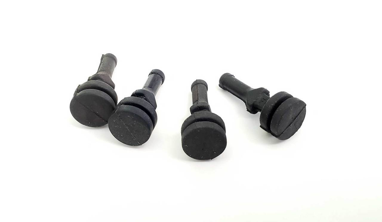 0N399 4x Rubber Grommets AntiVibration Mount Screw for PC Case Fans