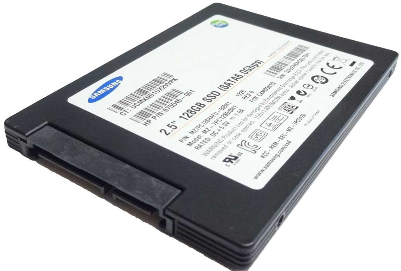 Samsung MZ7PC128HAFU-000H1 6Gbps MLC SATA 2.5" State SSD - CPU Medics