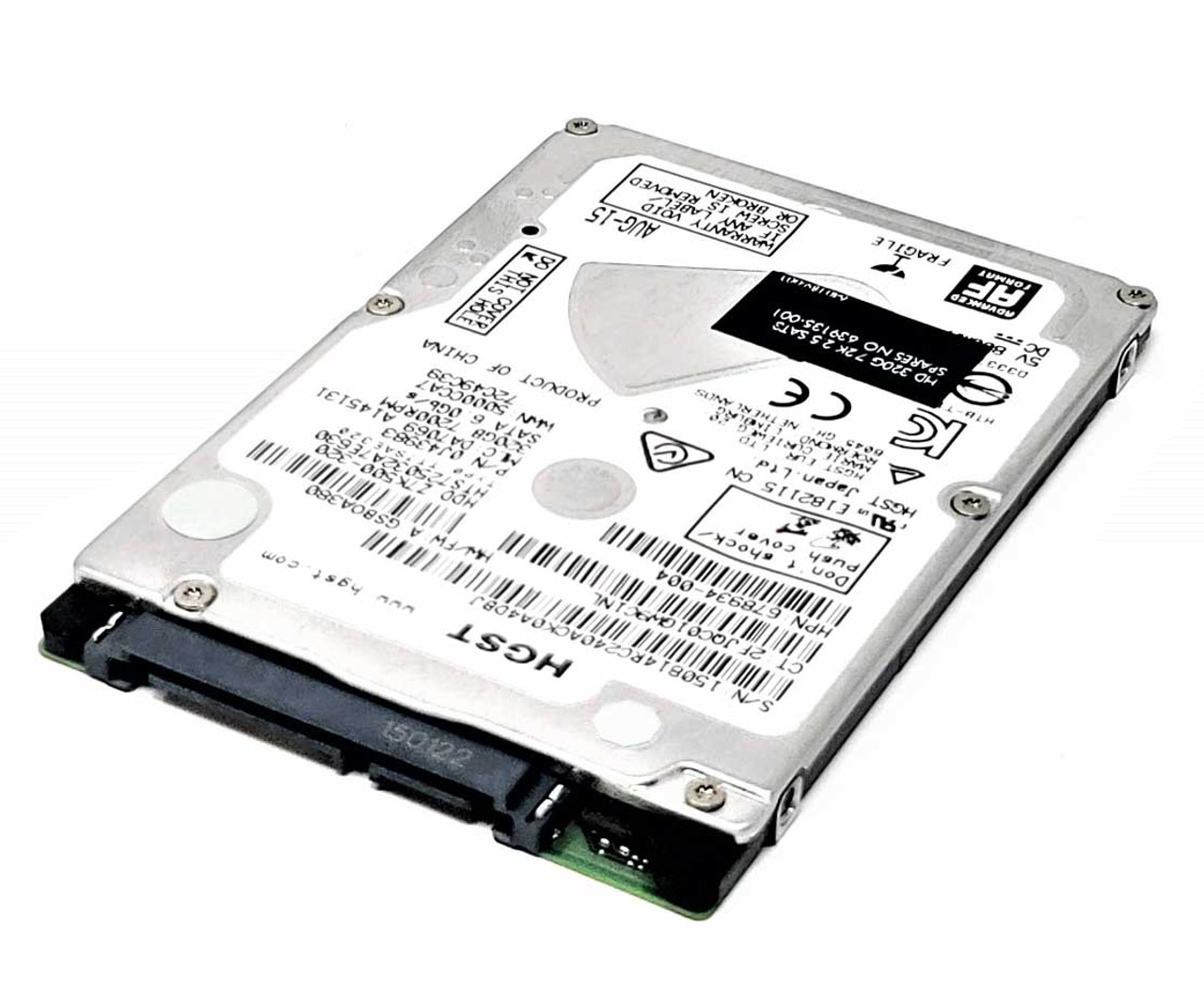 Hitachi HGST Travelstar HTS545032A7E380 - 320GB 5.4K RPM SATA 7mm 2.5 Hard  Disk Drive (HDD) - CPU Medics