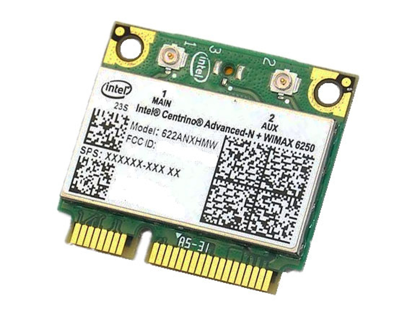 Intel 622anxhmw Intel Centrino Advanced N Wimax 6250 Wireless Wifi Card Cpu Medics