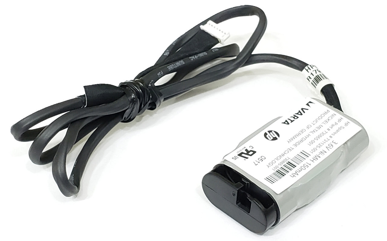 Hp 001 3 6v Ni Mh 150mah Battery With 24 Cable For Dl580 Gen9 Server Hp 001 3 6v Ni Mh 150mah Battery With 24 Cable For Dl580 Gen9 Server