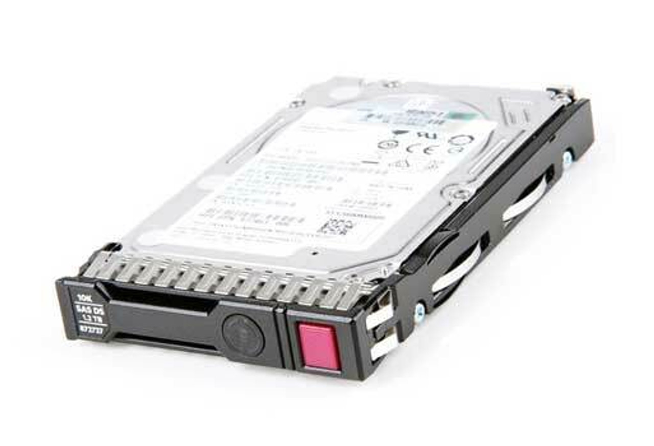 HP 873036-001 - 1.2TB hard disk drive - SAS interface, 12Gb/s interface,  2.5-inch small form factor (SFF), 10,000 RPM, dual port (DP), standard