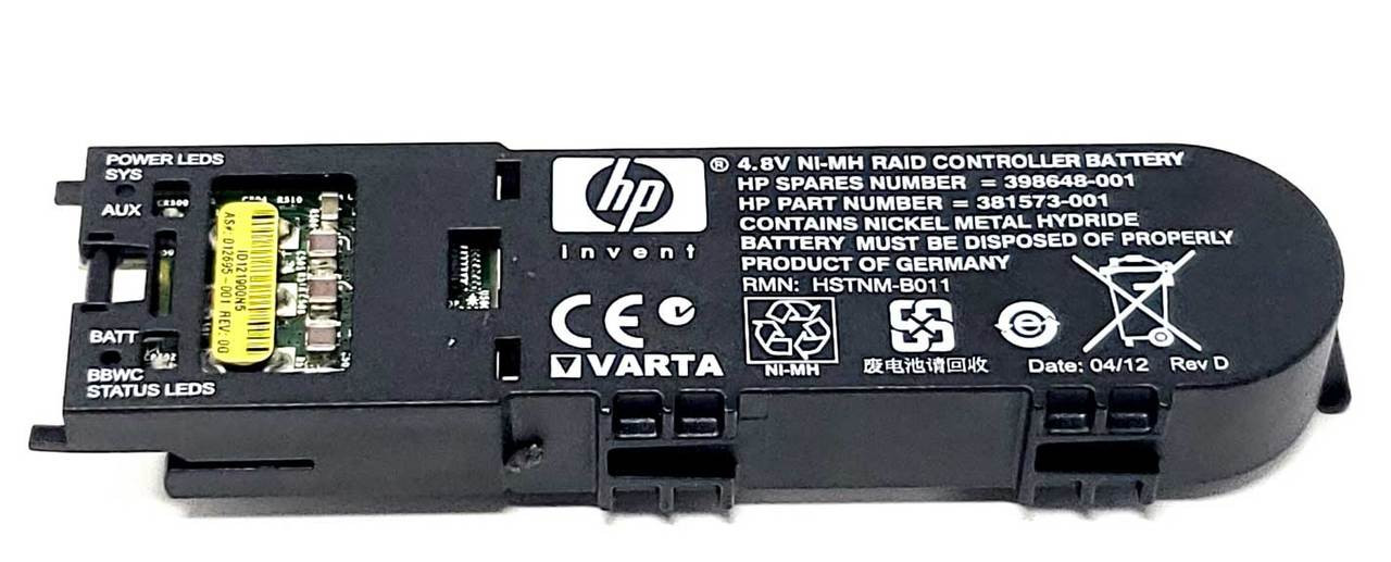 HP HSTNM-B011 - 4.8V Ni-MH Raid Controller Battery Pack for HP P400