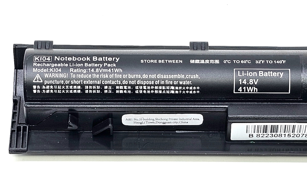 800049-001 - KI04 K104 KIO4 4-Cell Replacement Battery Compatible with ...