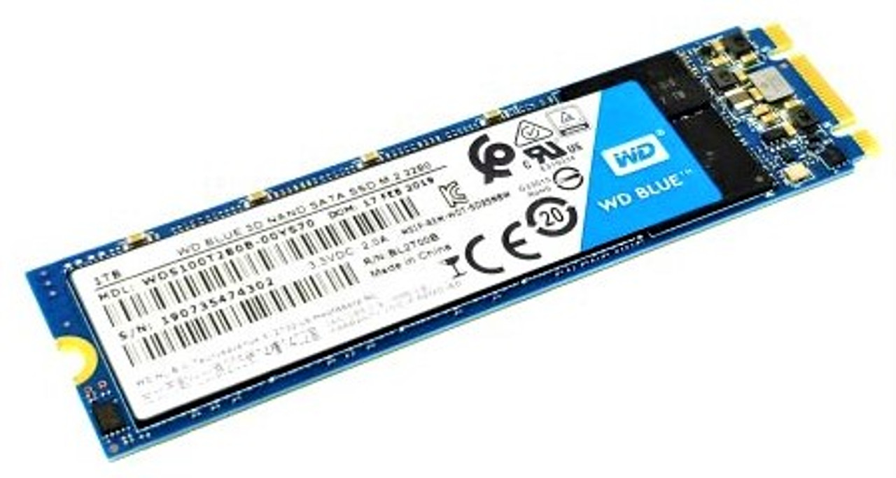 Western Digital WDS100T1B0B-00AS40 - 1TB M.2 2280 SATA III NGFF Solid State  SSD