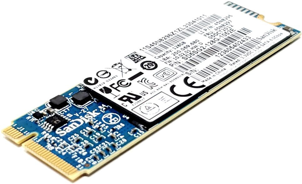 Lenovo 45N8296 - 128GB Proprietary 20+6 Pin SSD for Lenovo