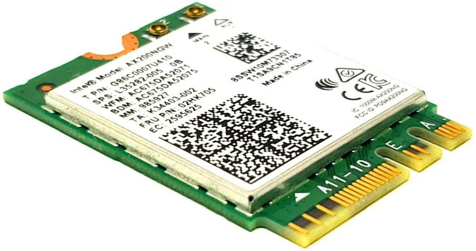 Carte wifi Intel AX200NGW pour LENOVO ThinkPad P53