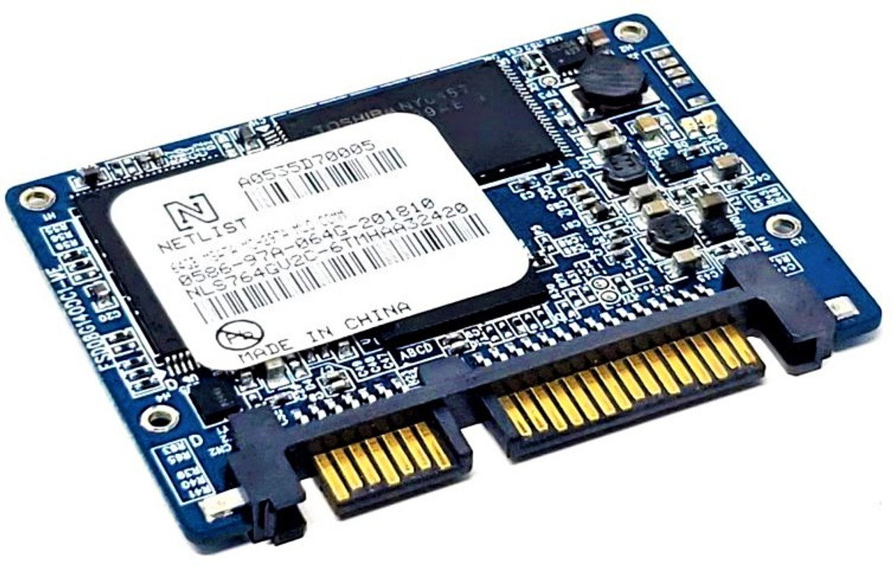 Transcend TS64GSVINFB02A - 64GB Half Slim SATA MO-297 Solid 