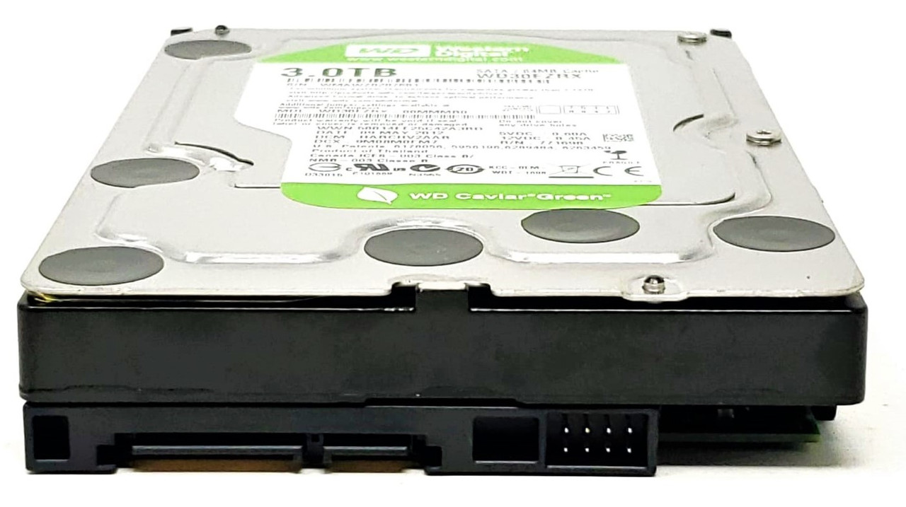 Western Digital WD30EFRX-68EUZN0 - 3TB 5.4K RPM 64MB Cache 6G SATA 3.5  Hard Drive - CPU Medics