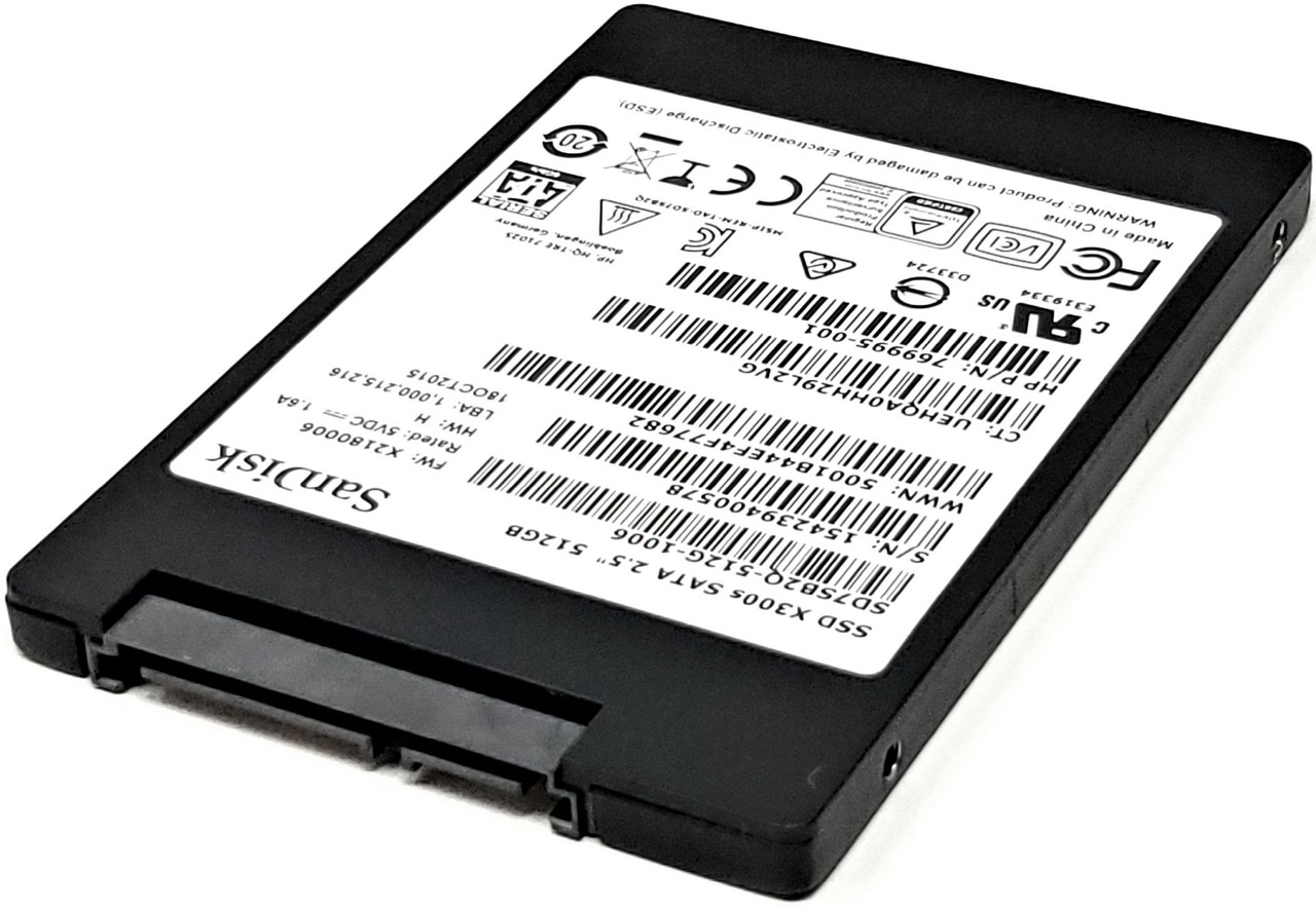 SanDisk製SSD 2.5インチSATA 128GB 10台セット-