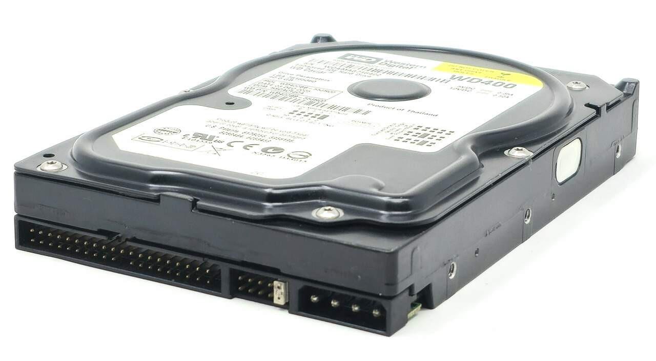 Disque Dur Western Digital WD400 40 Go IDE - 3.5", Testé, Occasion Fonctionnel