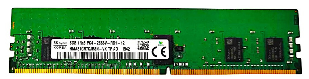 ᑎᑌTページ Skhynix HMA81GU6JJR8N-VK - 8GB 1RX8 PC4-2666V Server RAM