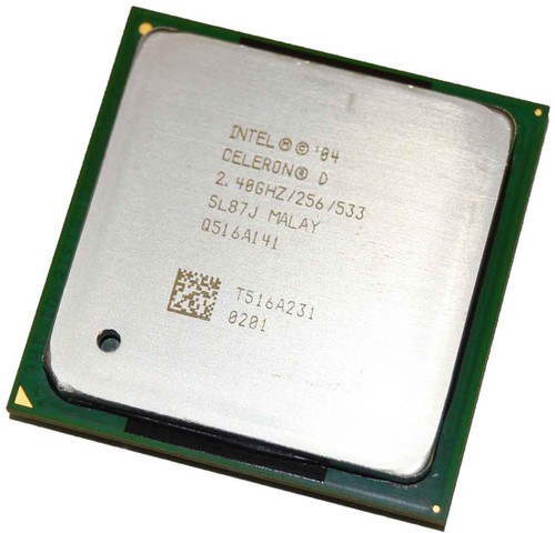 Intel SL87J - 2.40Ghz 533Mhz 256K PGA478 Intel Celeron D 320 CPU Processor Intel SL87J - 2.40Ghz 533Mhz 256K PGA478 Intel Celeron D 320 CPU Processor