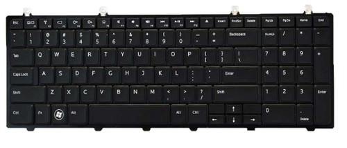 PK130801B00 - Black Keyboard US Backlit For Studio 1745 1747 1749 PK130801B00 - Black Keyboard US Backlit For Studio 1745 1747 1749