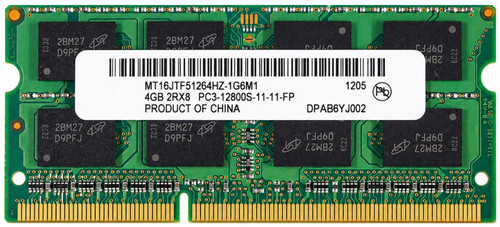 Micron MT16KTF51264HZ-1G6M1 - 4GB (1x4GB) 1600Mhz PC3L-12800S DDR3