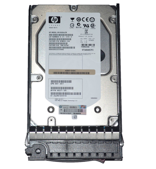 Hewlett-Packard (HP) AG804B - 450GB 15K RPM 2/4GB/s Dual Port